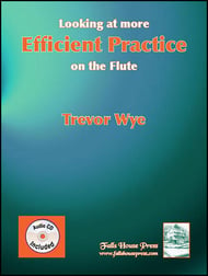 LOOKING AT MORE EFFICIENT PRACTICE ON THE FLUTE BK/CD cover